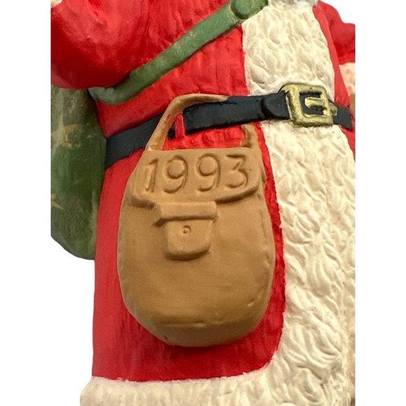 Hallmark Keepsake Ornament Merry Olde Santa Collectors Series Ice Skates 1993 Vi - Picture 9 of 10